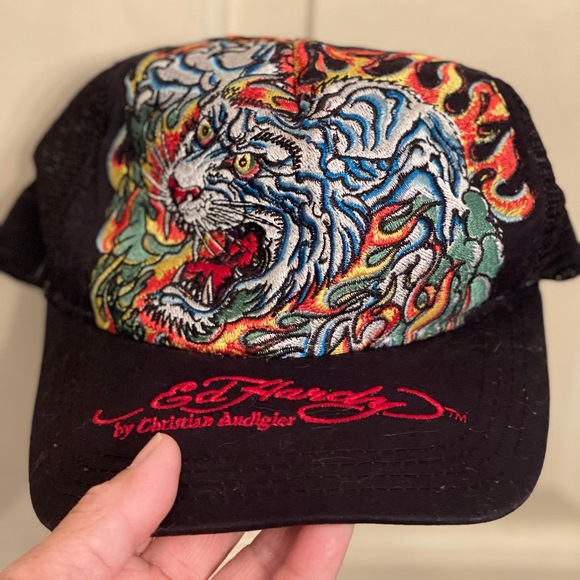 Vintage Ed Hardy Christian Audigier Hat 